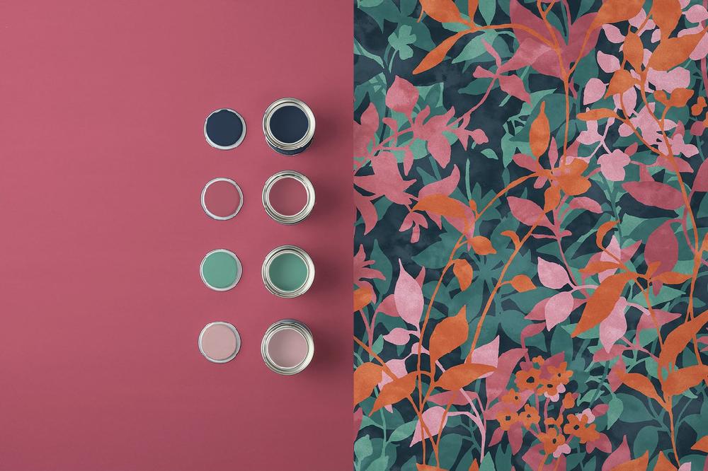Graham & Brown Fleur Vivid Wallpaper
