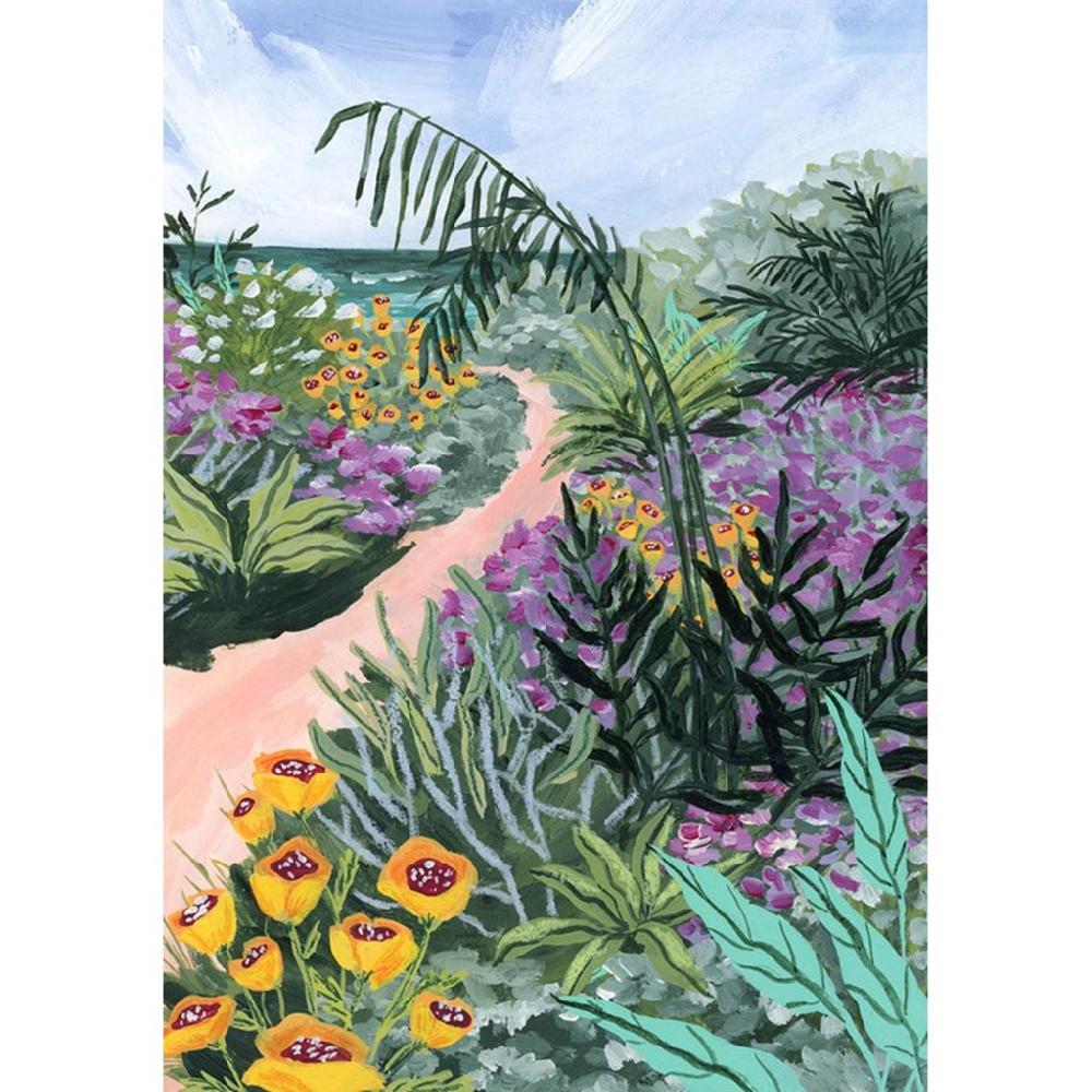 graham & brown Floral Pathway Multicolor Wall Art