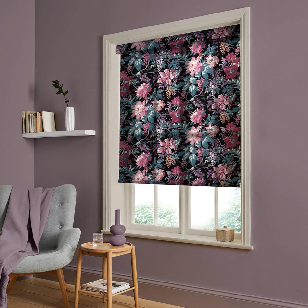 graham & brown Florenzia Nightshade Roller Shade