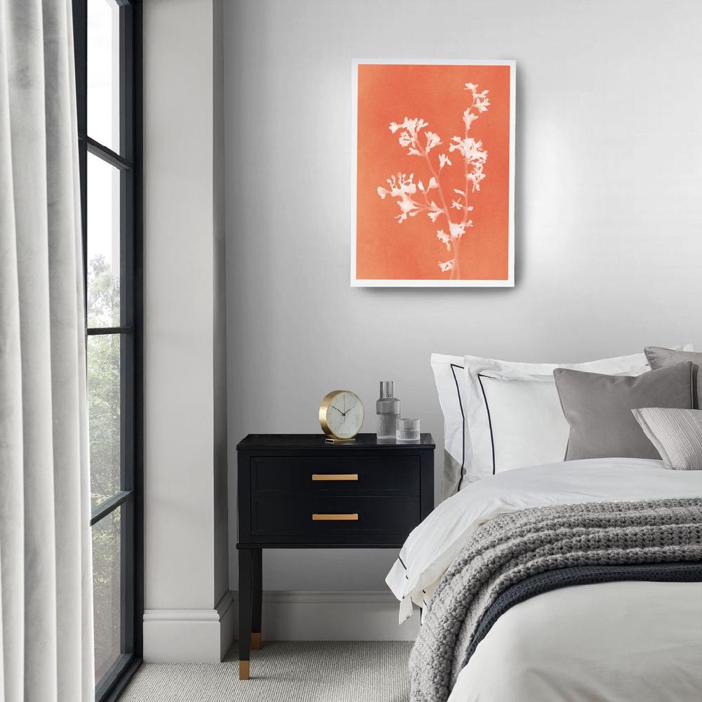 Graham & Brown Flower Press Orange Wall Art