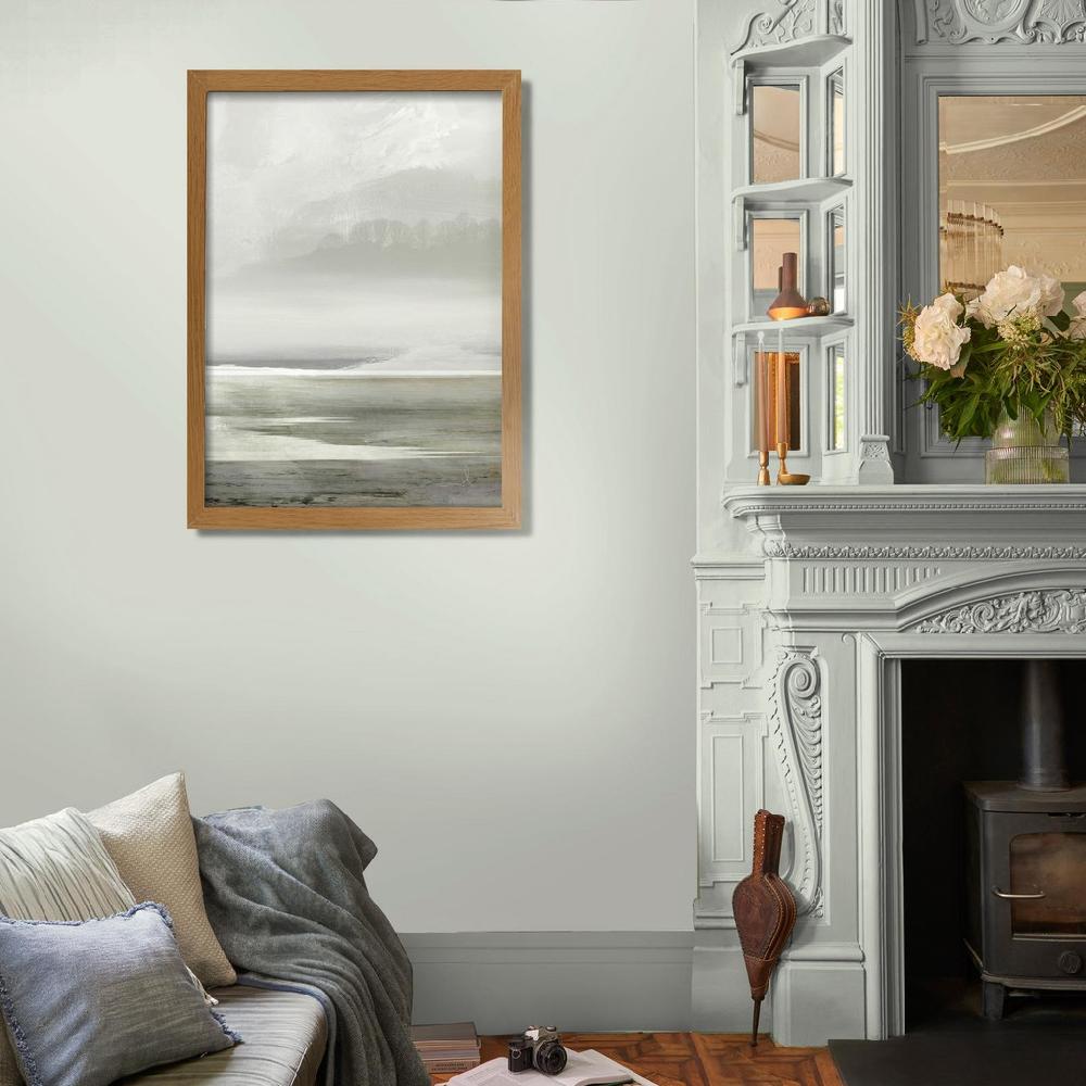 Graham & Brown Foggy Lakes Gray Wall Art
