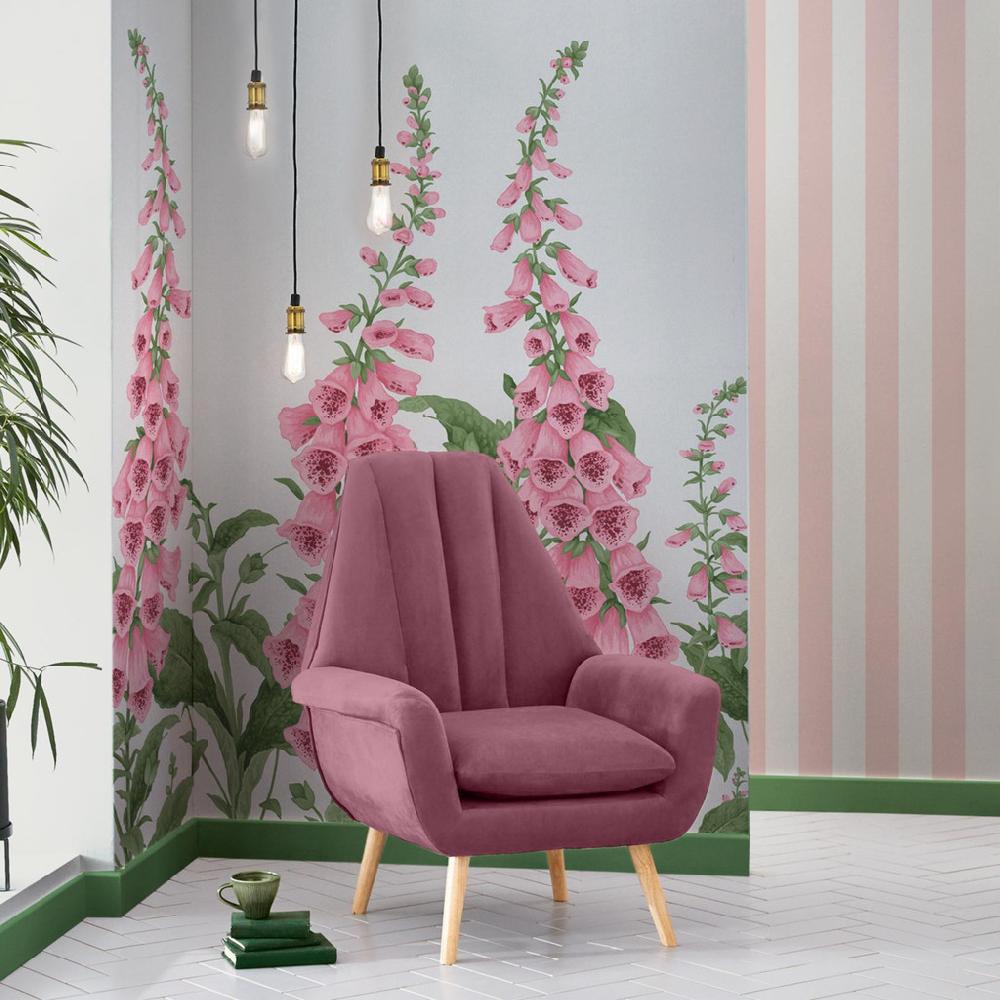 Graham & Brown Foxglove Day Mural