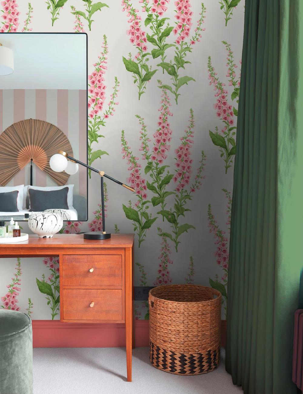 graham & brown Foxglove Day Wallpaper