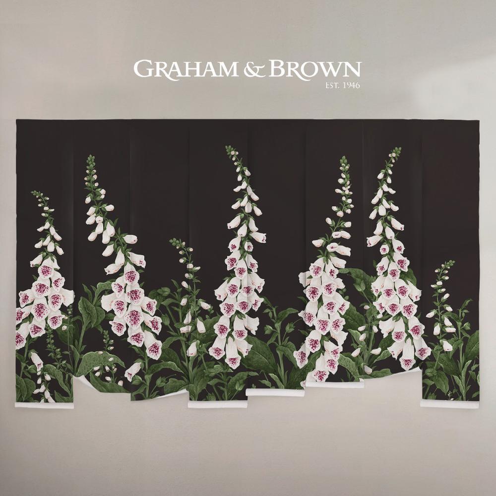 Graham & Brown Foxglove Night Mural