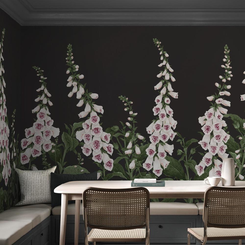 graham & brown Foxglove Night Mural