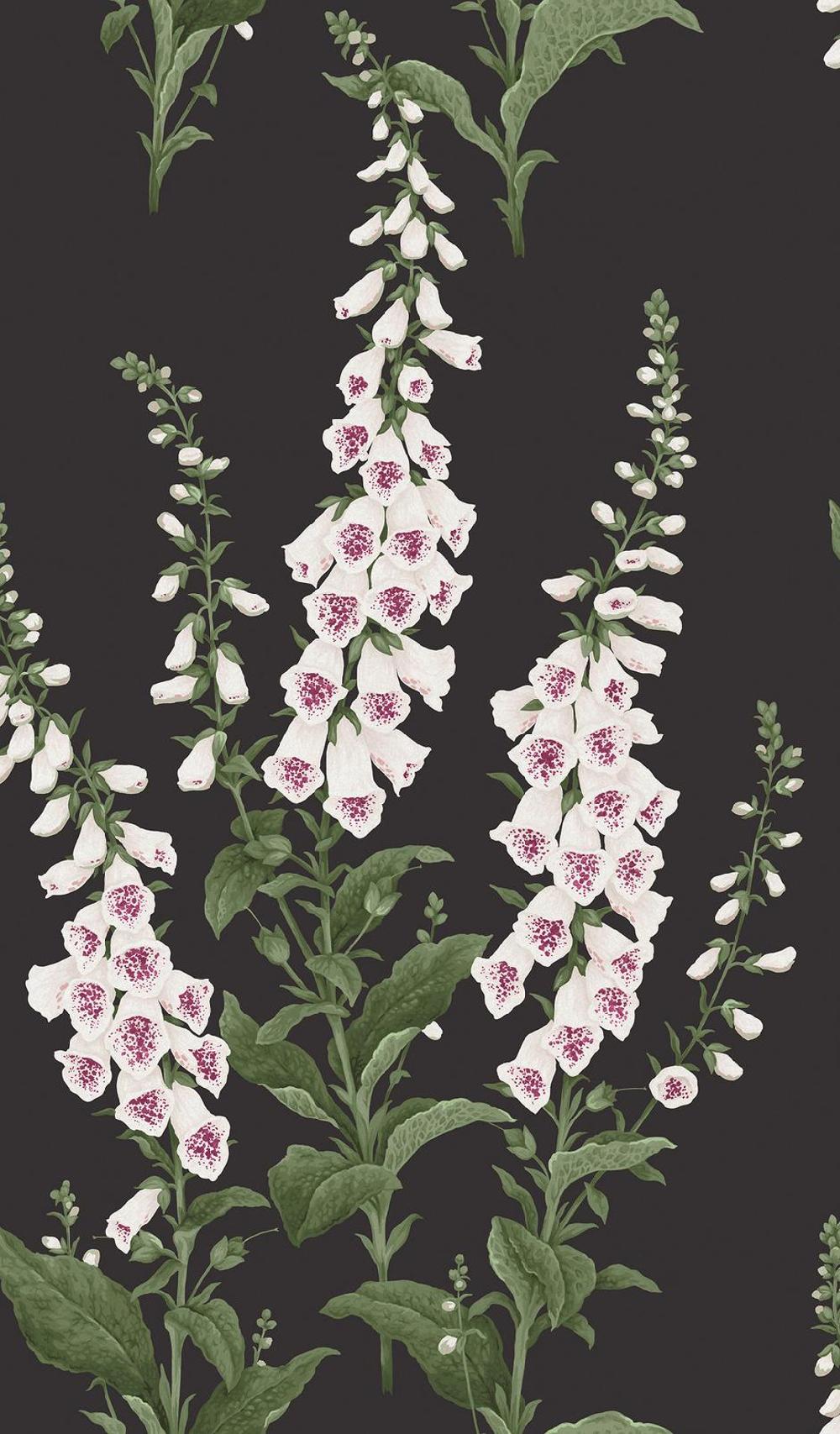 Graham & Brown Foxglove Night Wallpaper