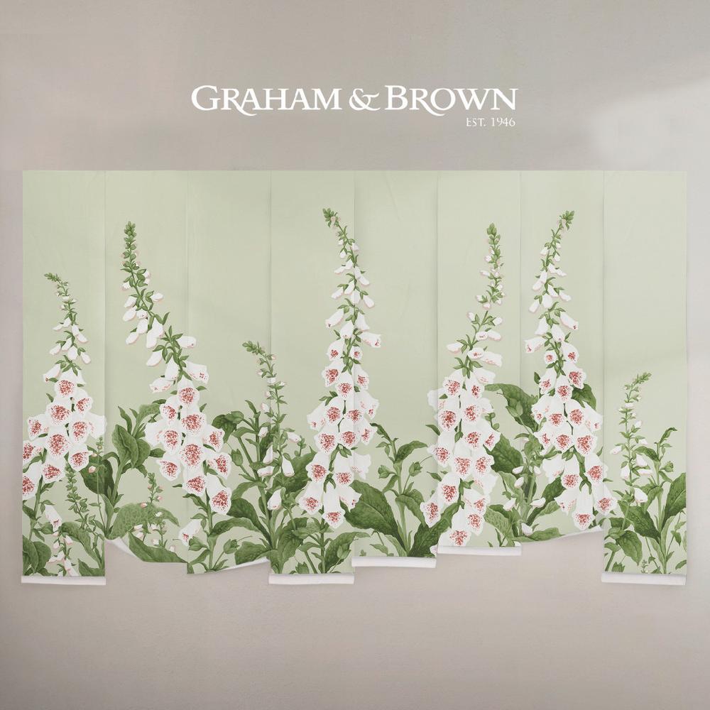 Graham & Brown Foxglove Sage Mural