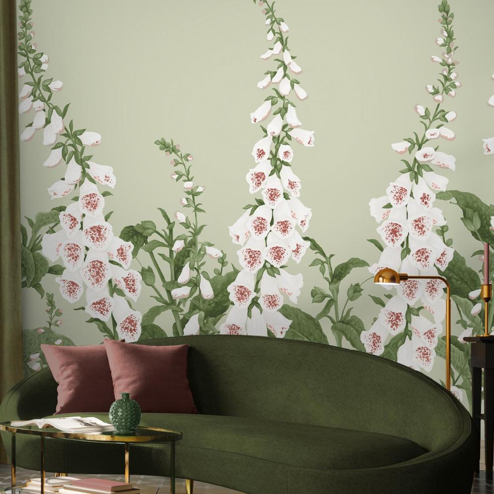 graham & brown Foxglove Sage Mural