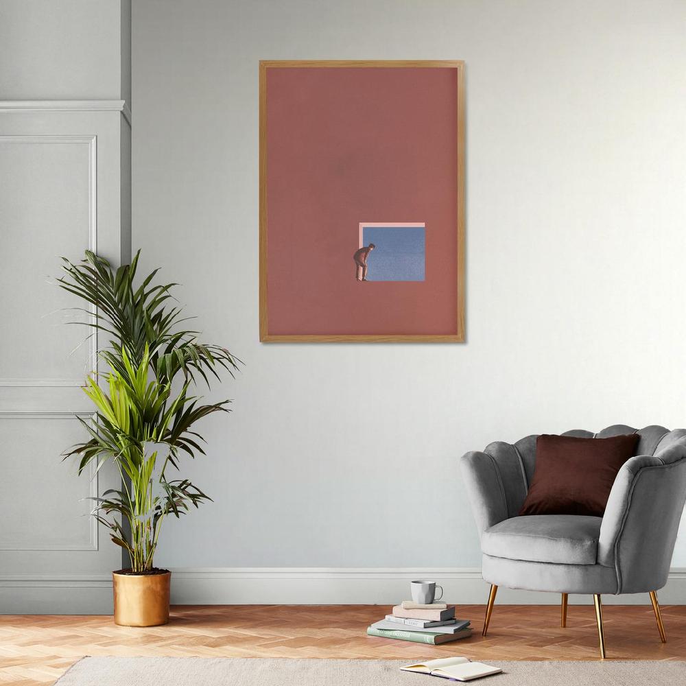 Graham & Brown Framed Reality Brown Wall Art