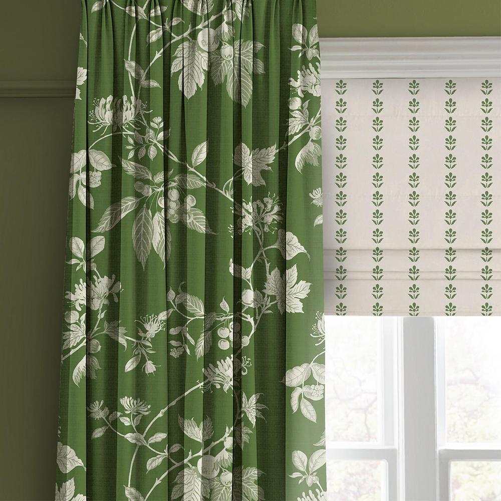 Graham & Brown Garden Vine Apple Green Curtain