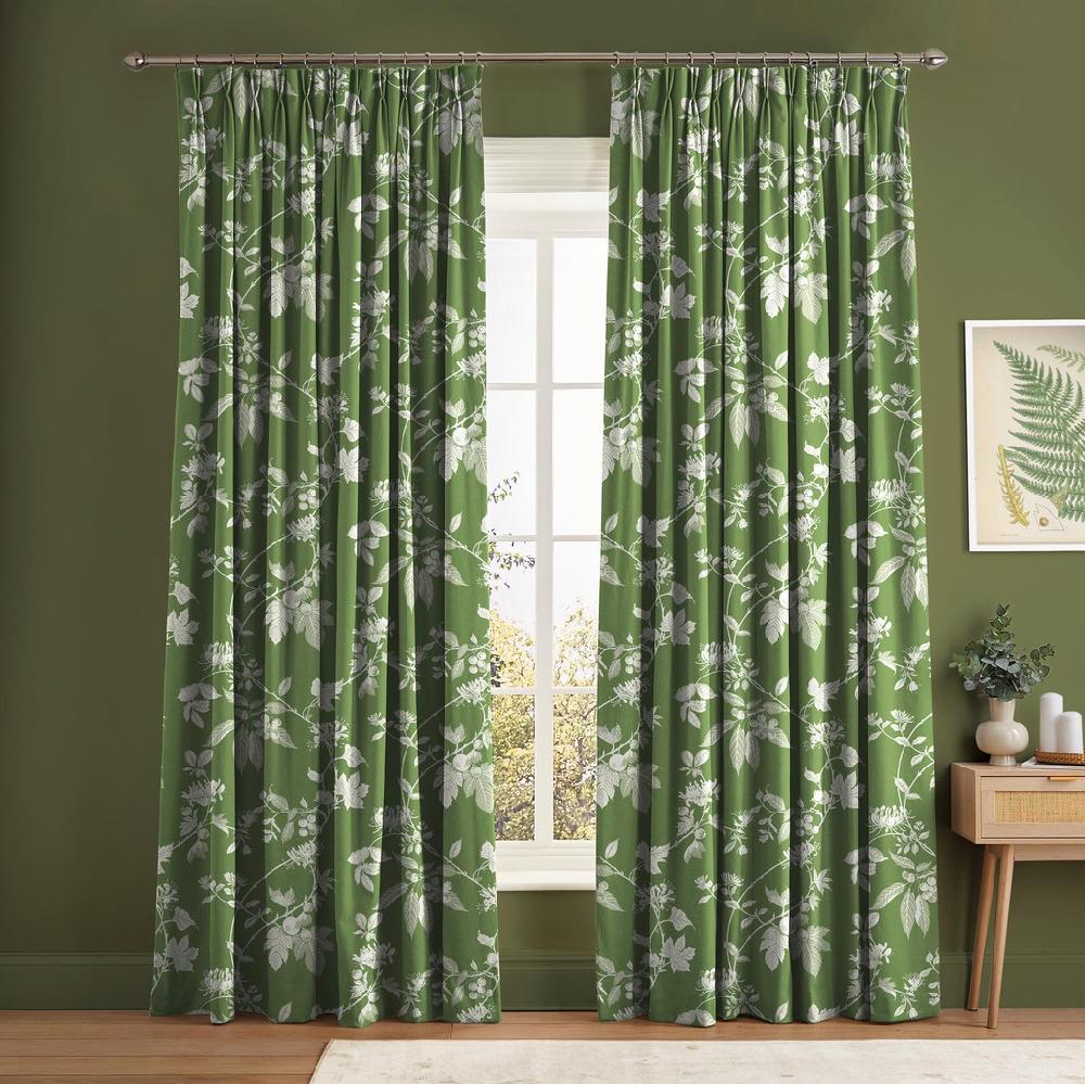 graham & brown Garden Vine Apple Green Curtain