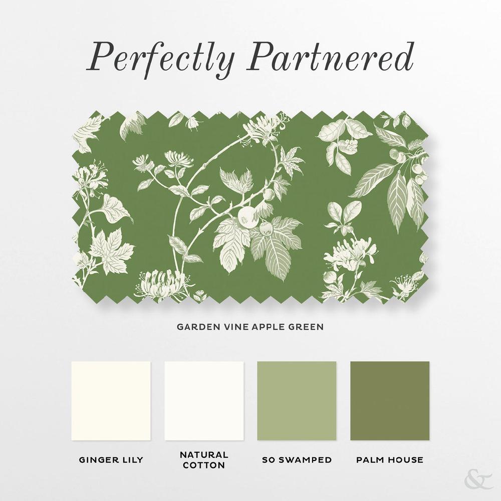 Graham & Brown Garden Vine Apple Green Roller Blind