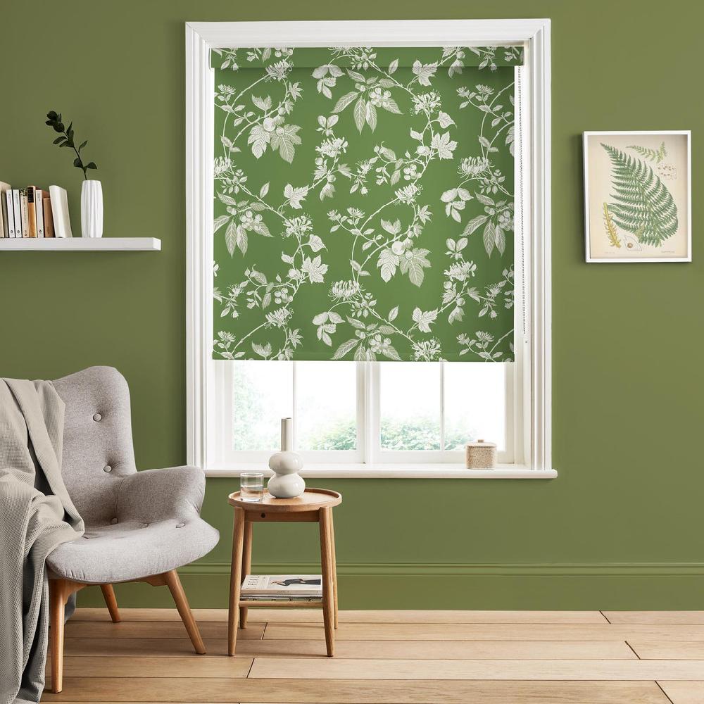 graham & brown Garden Vine Apple Green Roller Blind