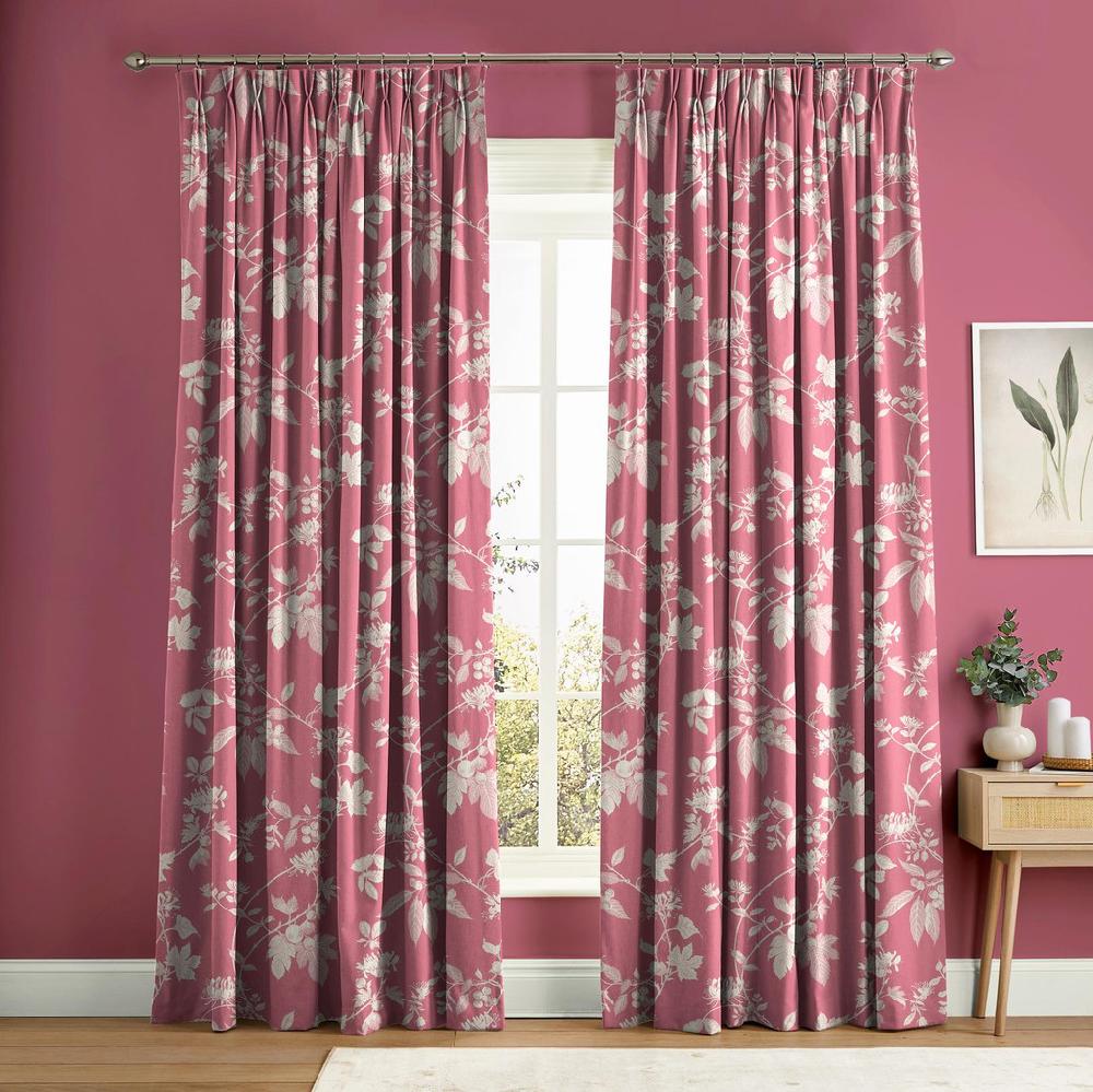 graham & brown Garden Vine Pink Curtain