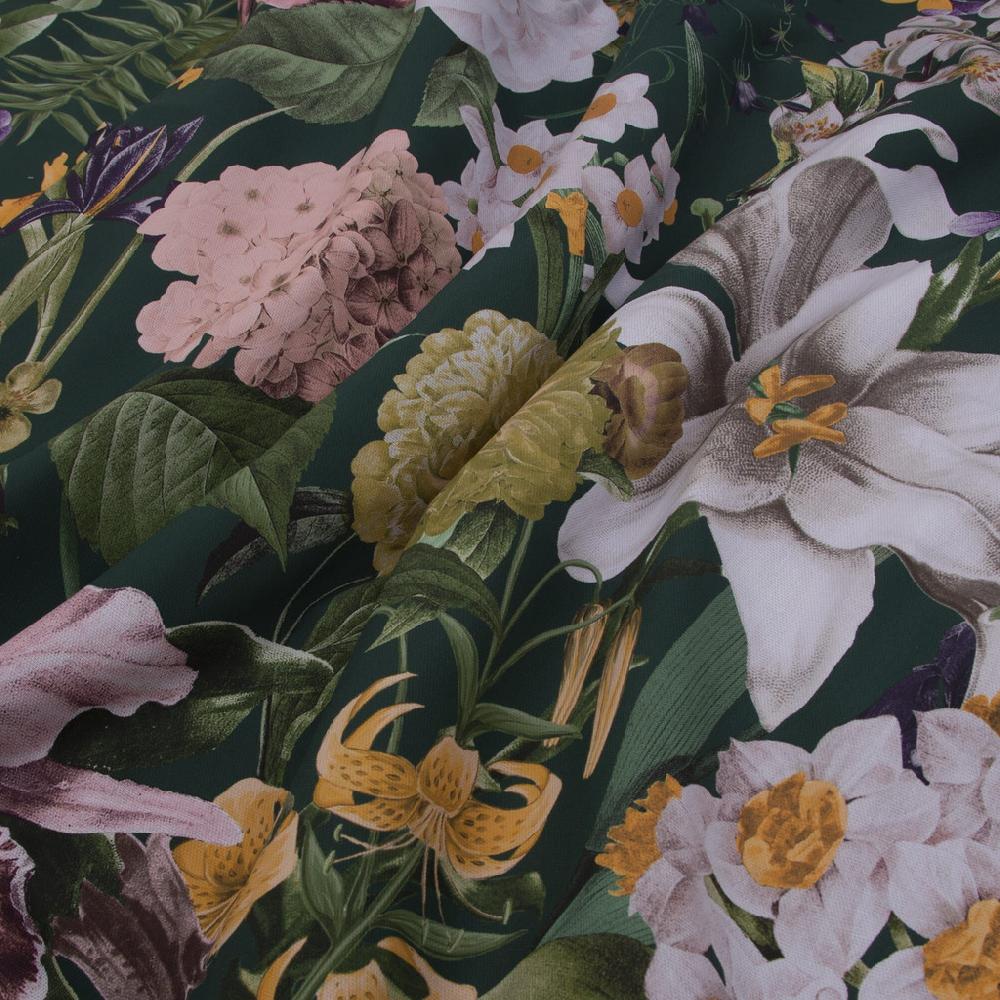 Graham & Brown Glasshouse Flora Emerald Curtains