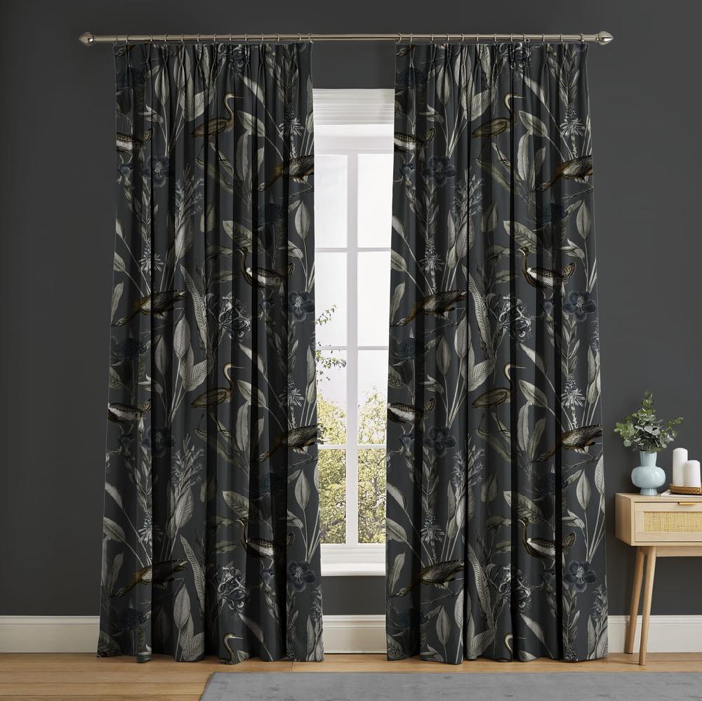 graham & brown Glasshouse Midnight Curtains
