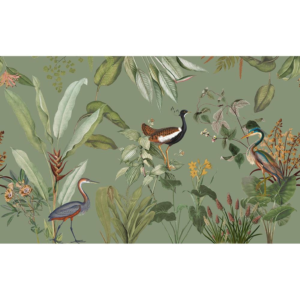 Graham & Brown Glasshouse Sage Bespoke Mural