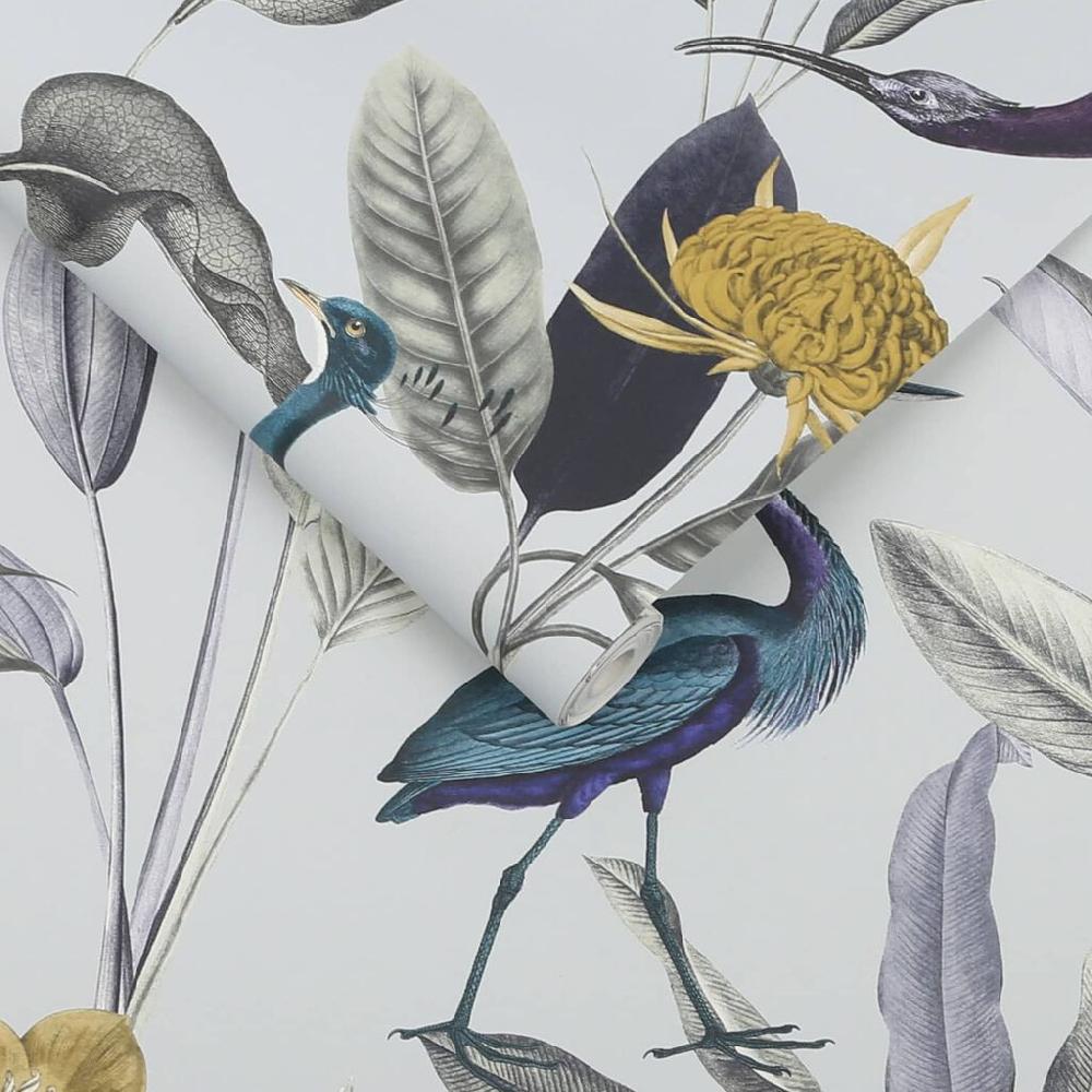 Graham & Brown Glasshouse Soft Gray Wallpaper