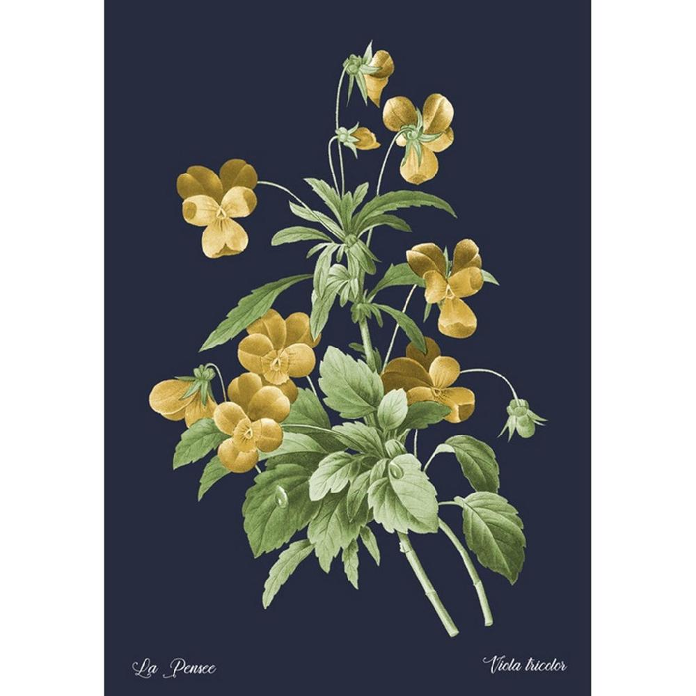 graham & brown Glasshouse Viola Blue Wall Art