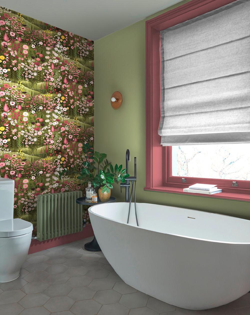 graham & brown Glenwhan Wildflower Spring Wallpaper