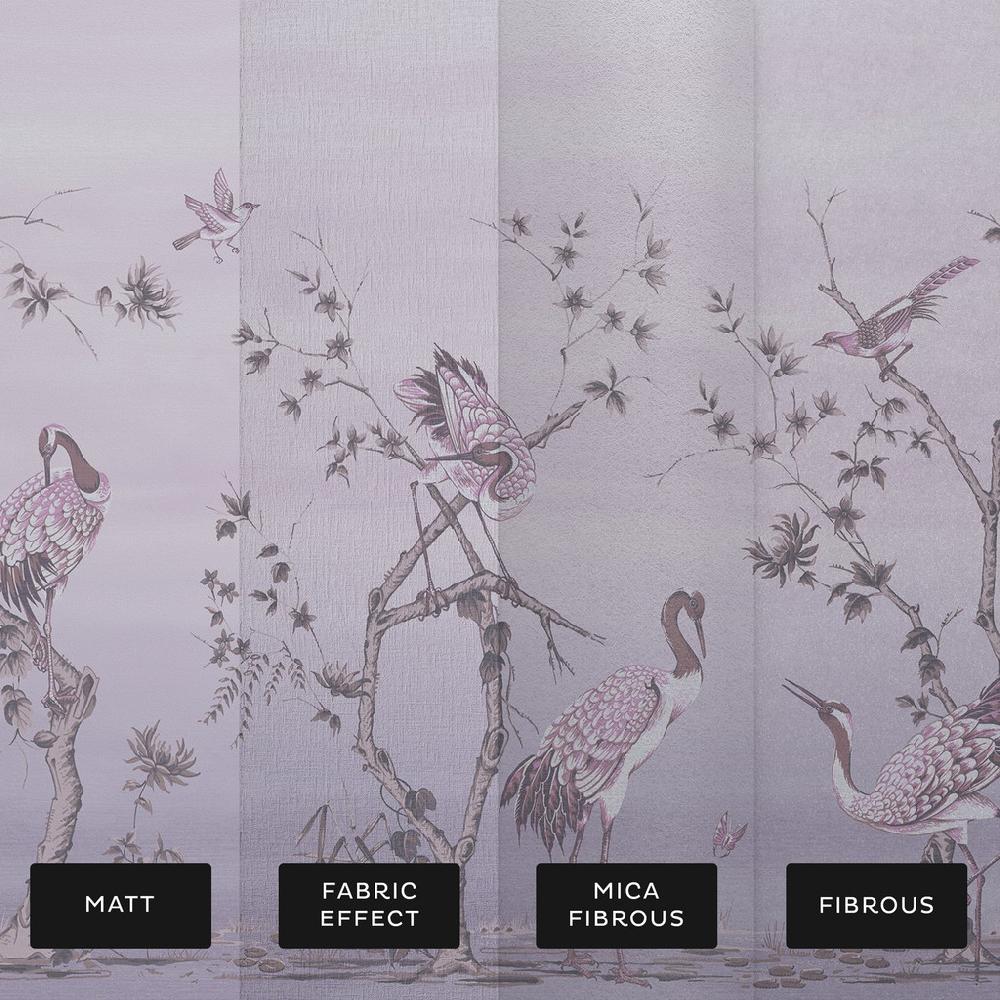 Graham & Brown Grazing Cranes Dusk Bespoke Mural