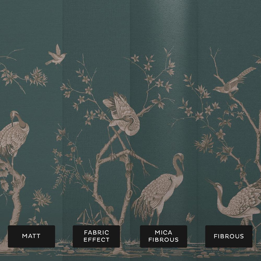 Graham & Brown Grazing Cranes Twilight Bespoke Mural