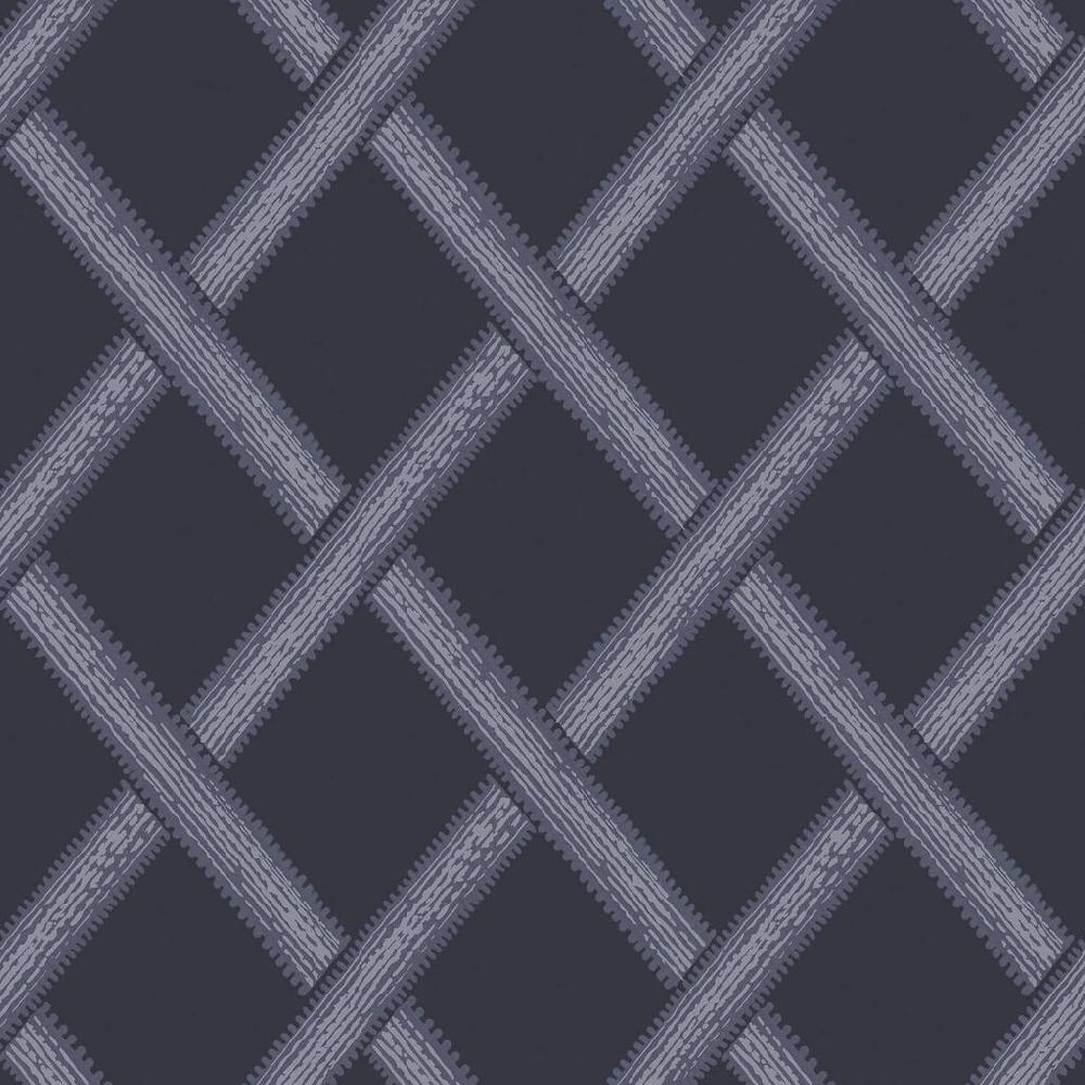 Graham & Brown Greenskeeper Geo Navy Wallpaper