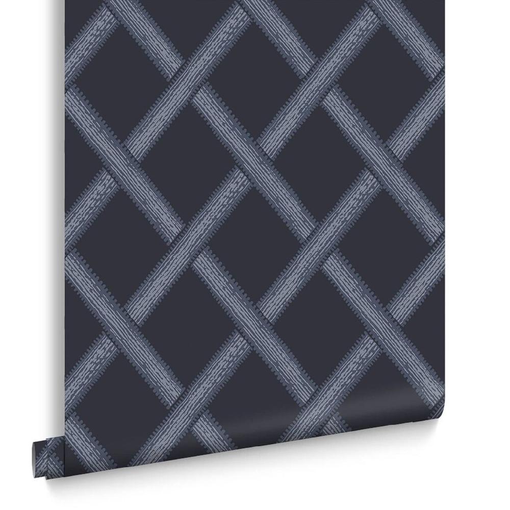 Graham & Brown Greenskeeper Geo Navy Wallpaper
