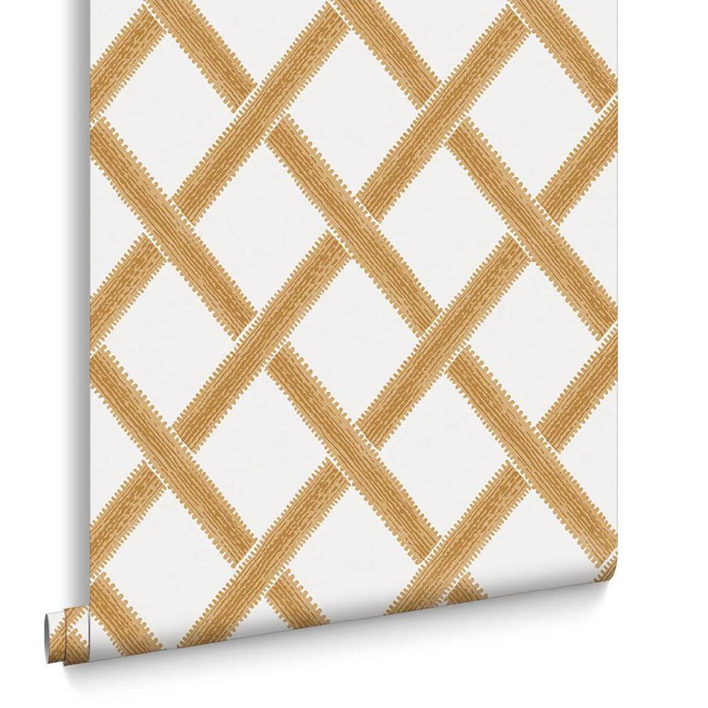 Graham & Brown Greenskeeper Geo Yellow Wallpaper