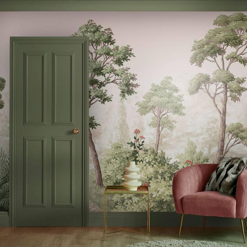 Graham & Brown Grizedale Green Bespoke Mural