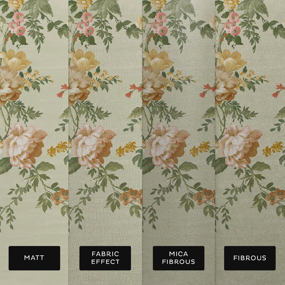 Graham & Brown Hague Fleurs Sage Bespoke Mural