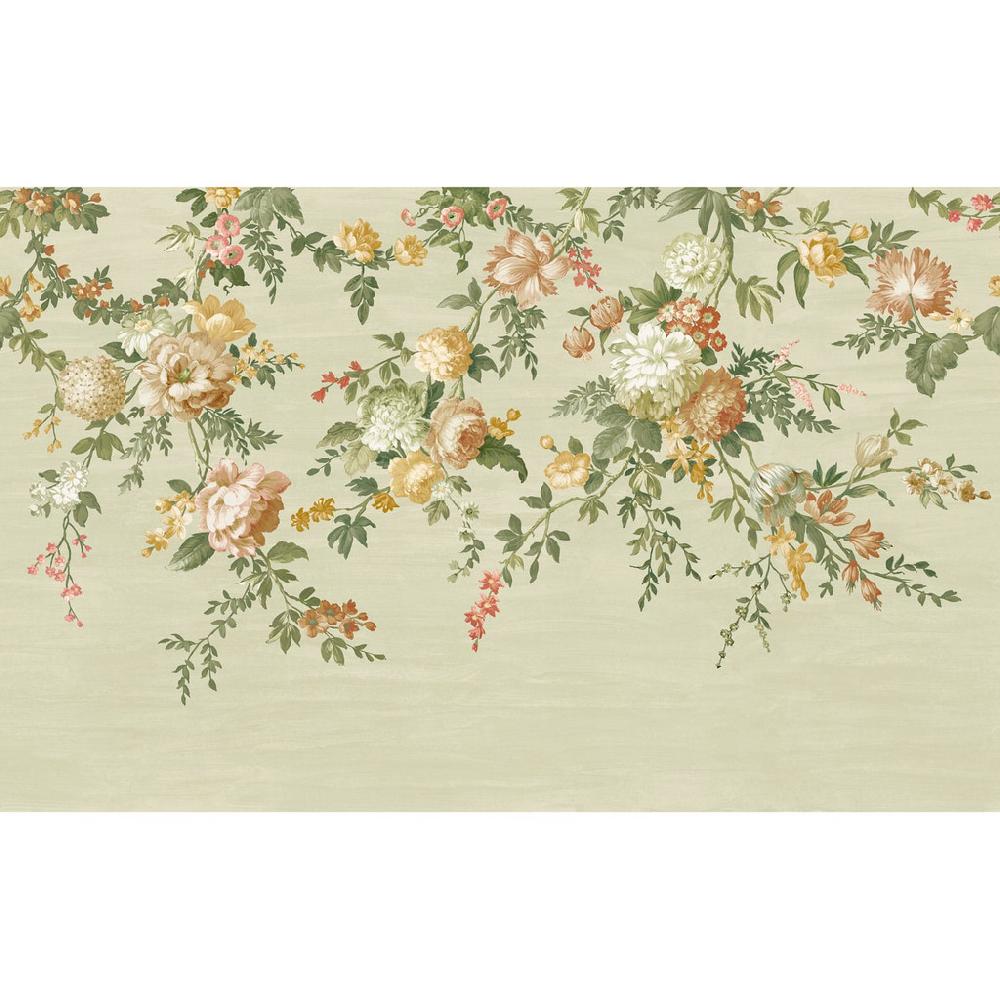 Graham & Brown Hague Fleurs Sage Bespoke Mural