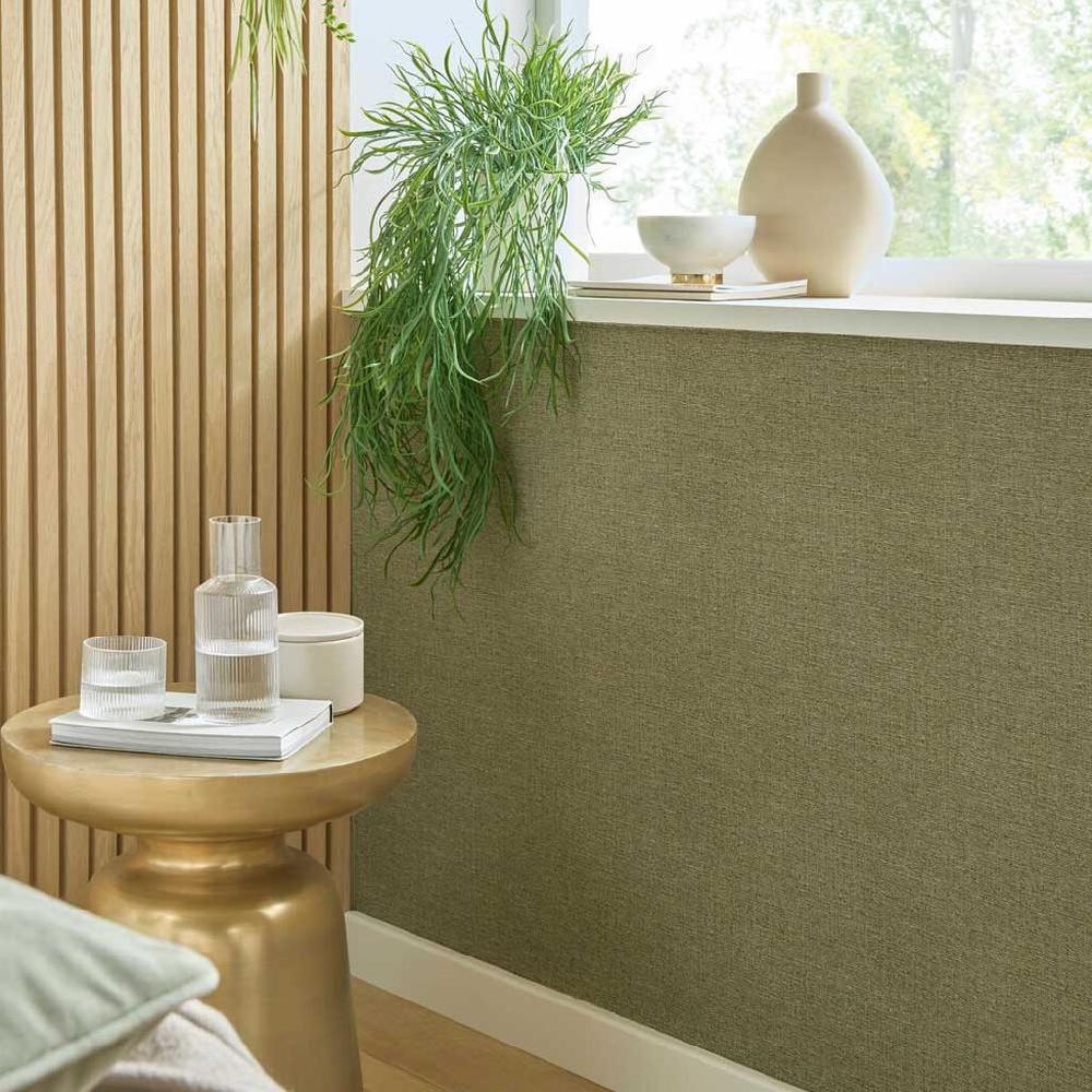 graham & brown Haptic Straw Wallpaper