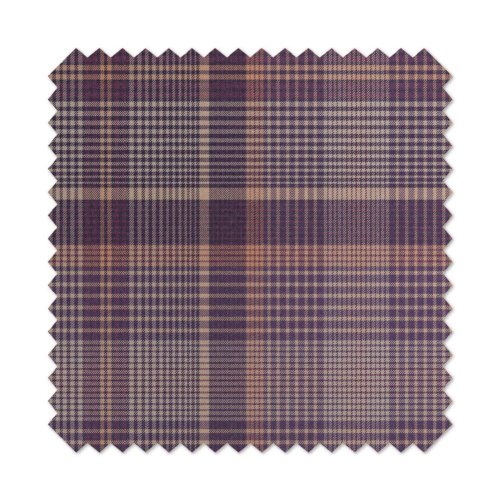 Graham & Brown Heritage Plaid Plum Curtain