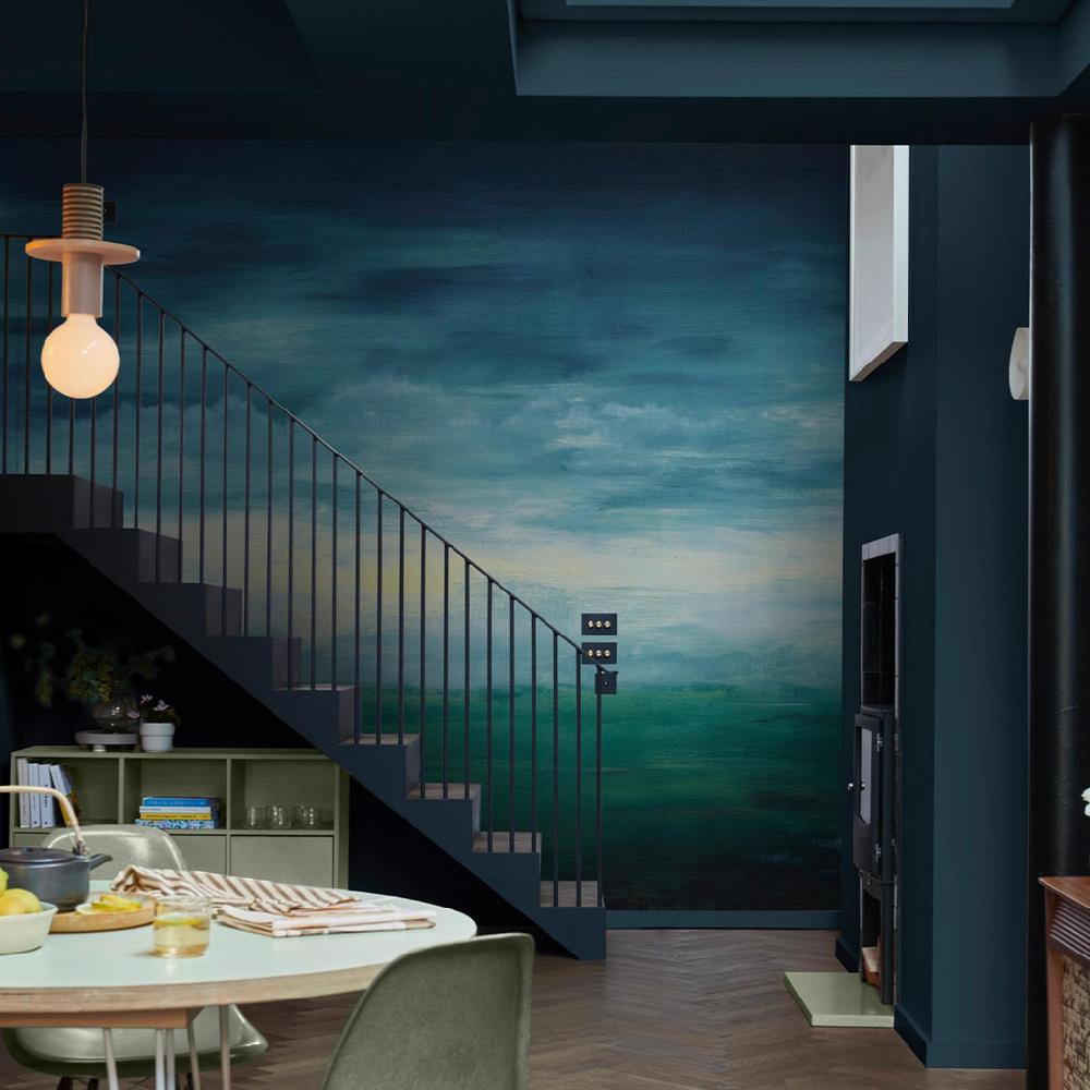 graham & brown High Tide Dusk Bespoke Mural
