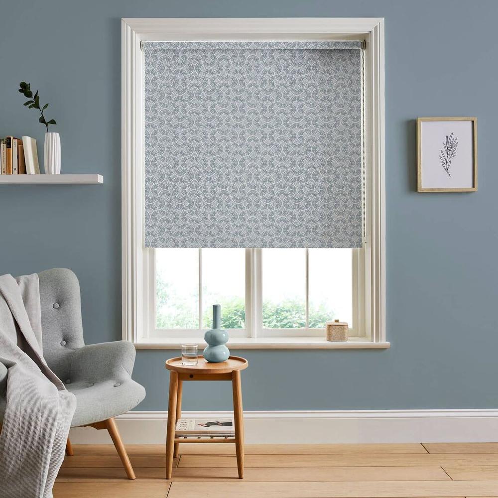 graham & brown Hopwood Cottage Duck Egg Roller Shade