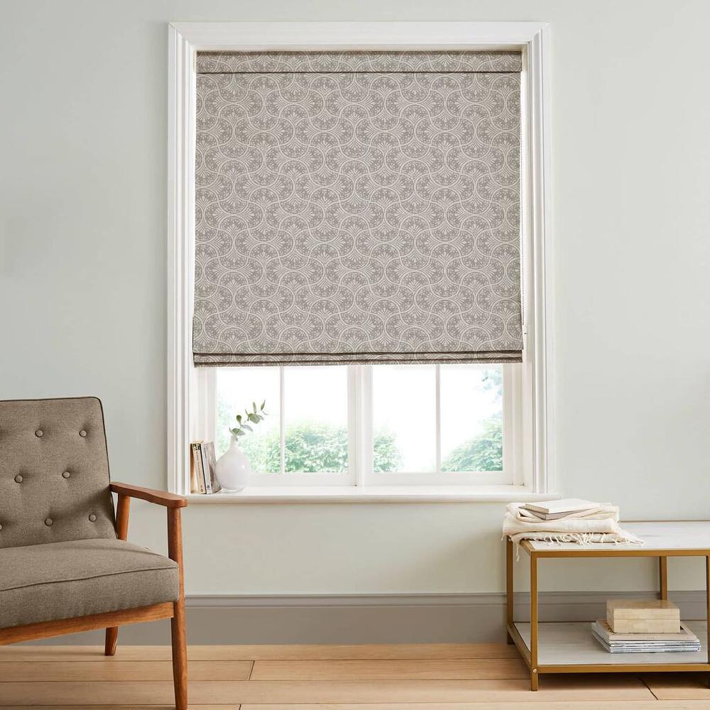 graham & brown Hopwood Cottage Neutral Roman Shade