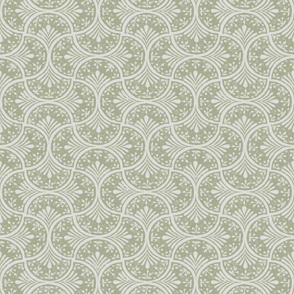 Graham & Brown Hopwood Cottage Sage Wallpaper