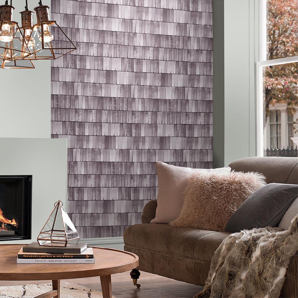 graham & brown Hygge Slate Wallpaper