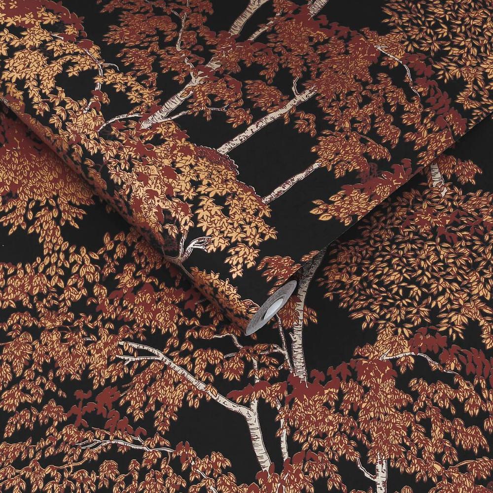 Graham & Brown Idyll Tree Alizarin Wallpaper