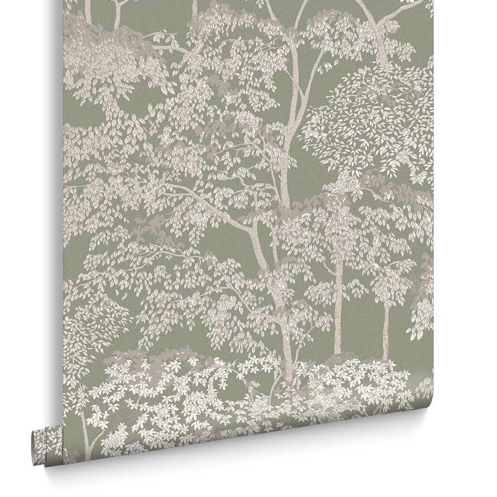 Graham & Brown Idyll Tree Sage Wallpaper