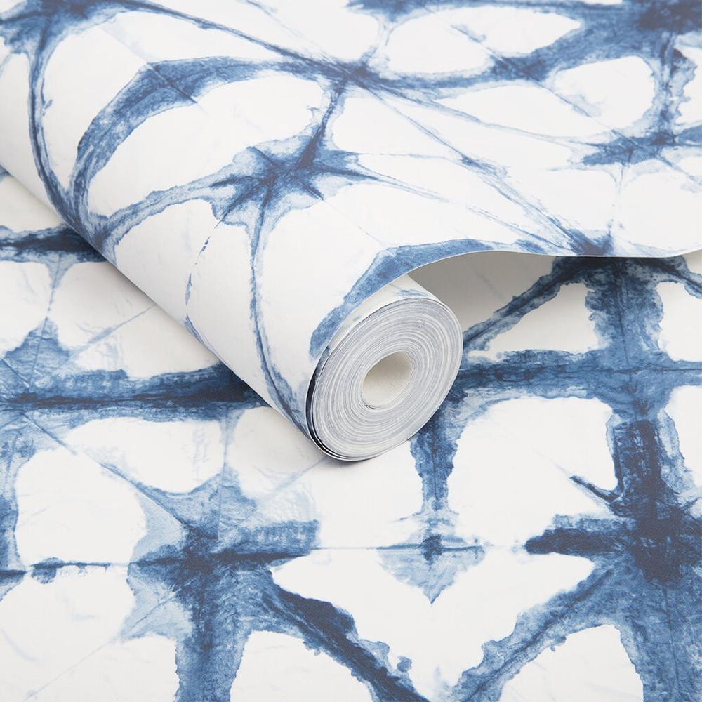 Graham & Brown Indigo Blue Wallpaper