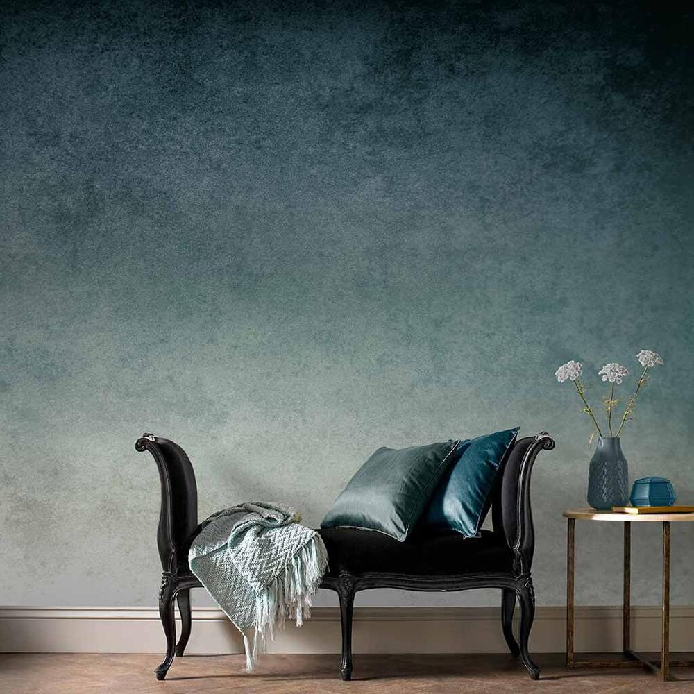 Graham & Brown Ink Blue Ombre Bespoke Mural