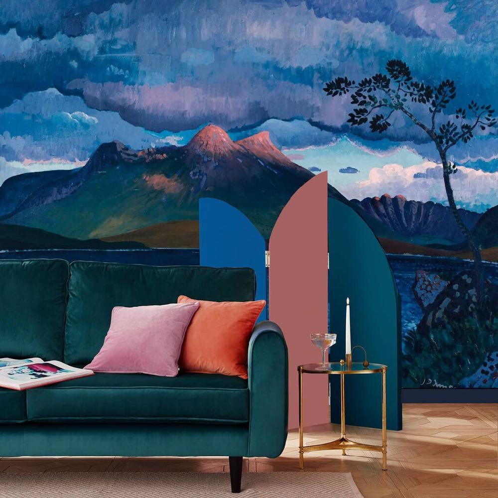 graham & brown Innes Arenig Bespoke Mural