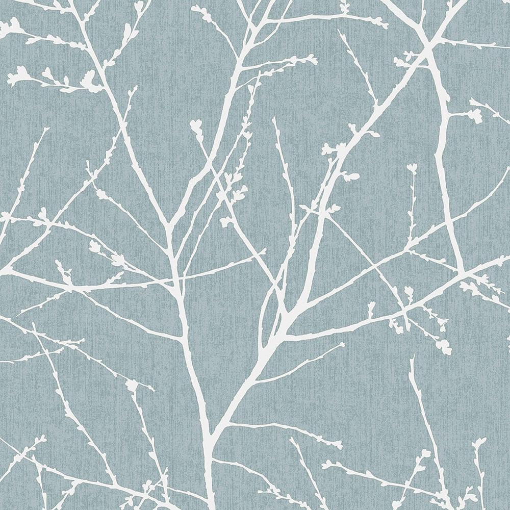 graham & brown Innocence Duck Egg Wallpaper