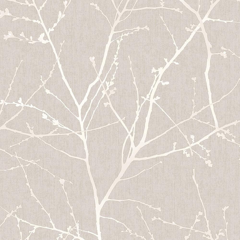 Graham & Brown Innocence Mushroom Wallpaper