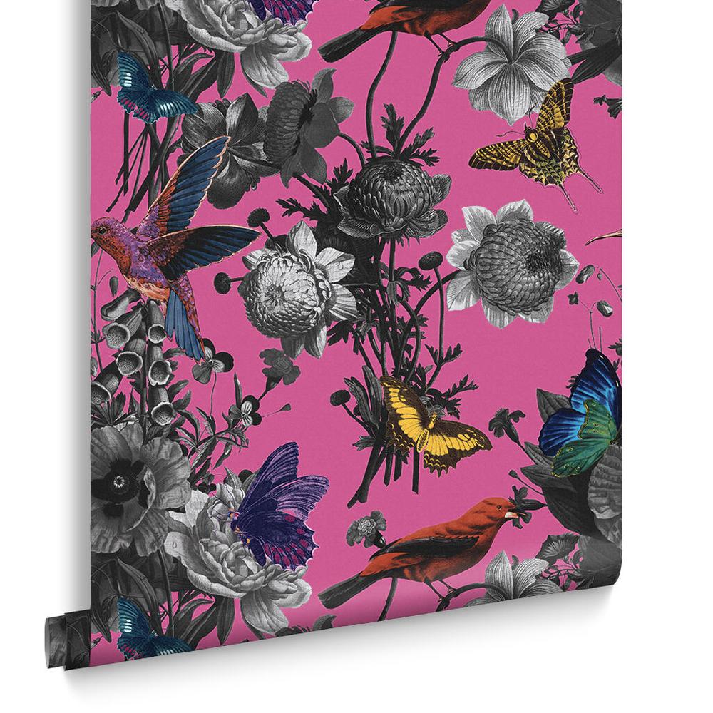 Graham & Brown Jardin Magenta Wallpaper