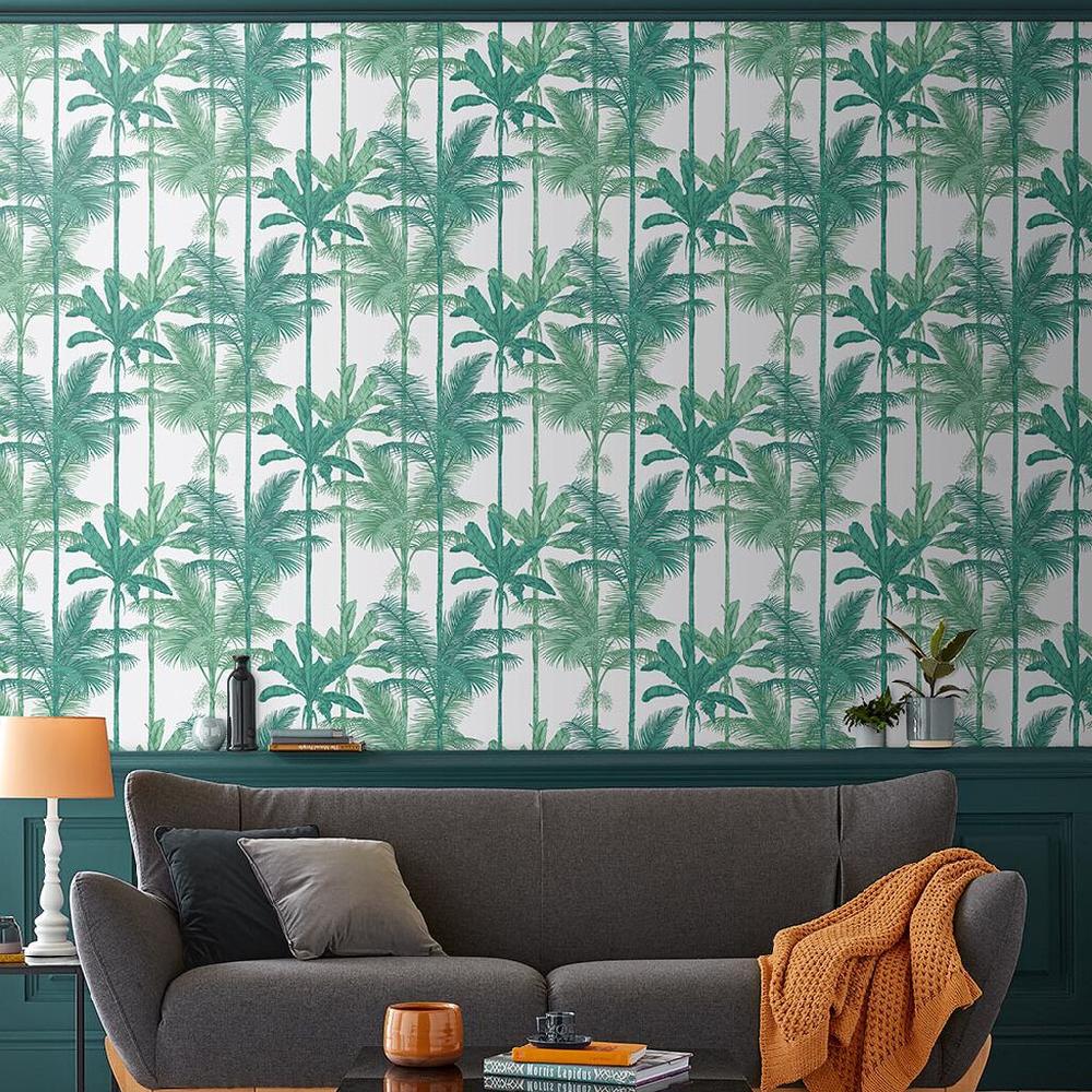 graham & brown Jungle Luscious Green Wallpaper