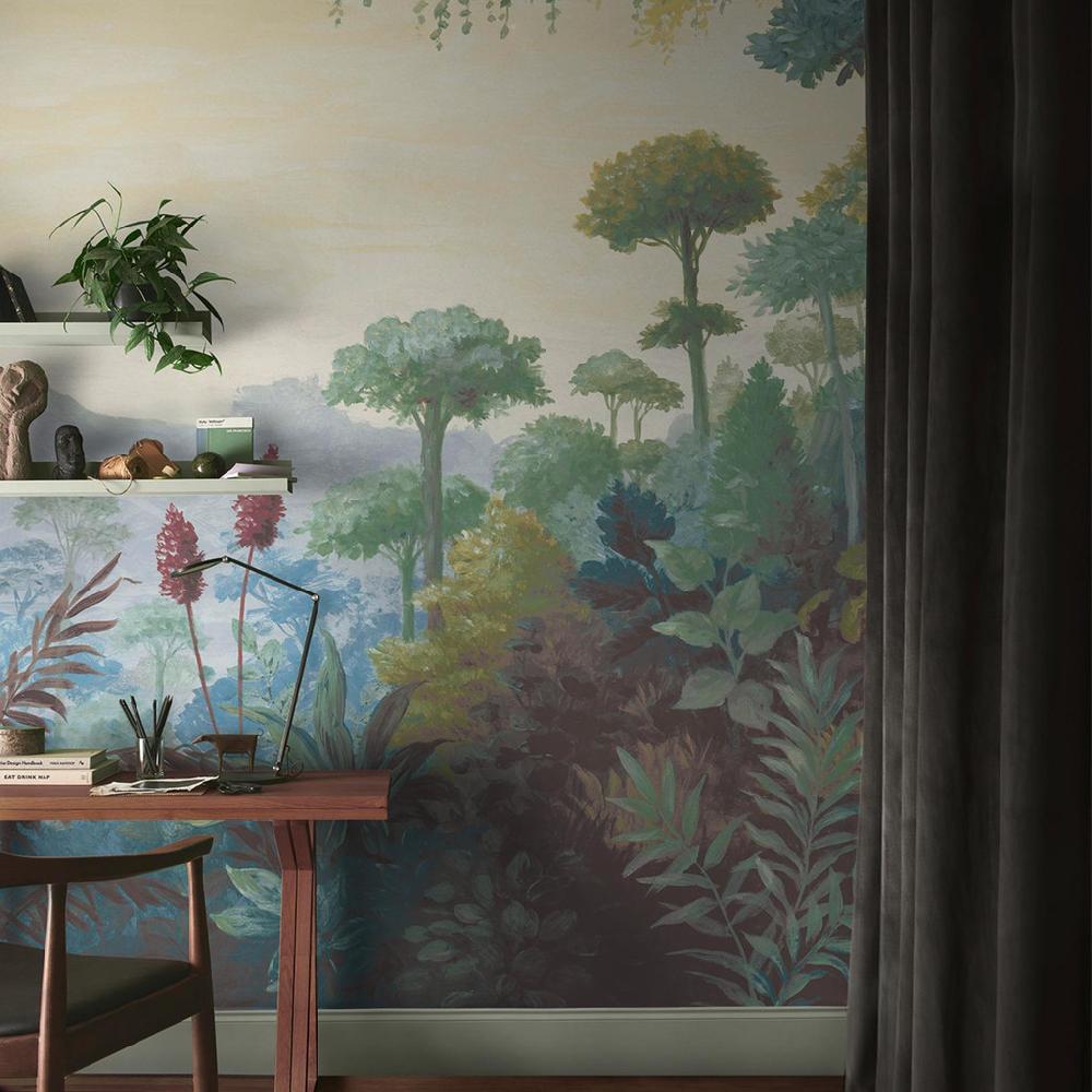graham & brown Jungle Vista Multicolor Bespoke Mural