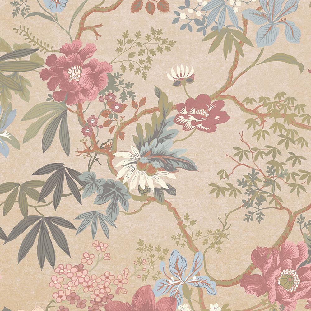 Graham & Brown Kimono Blush Bespoke Mural